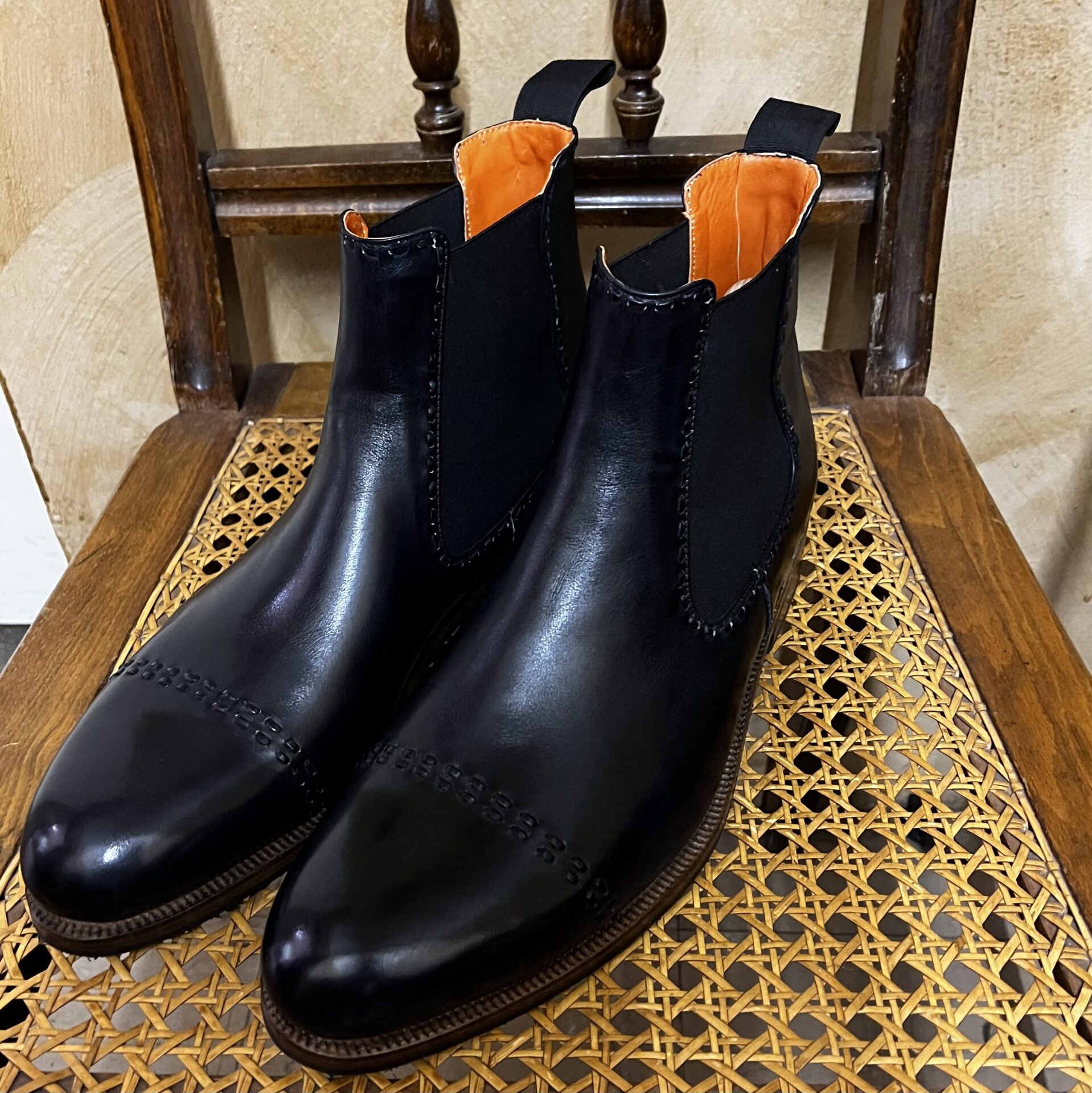 Münchener Schuhwerkstätten Chelsea mit Spezialnaht 1