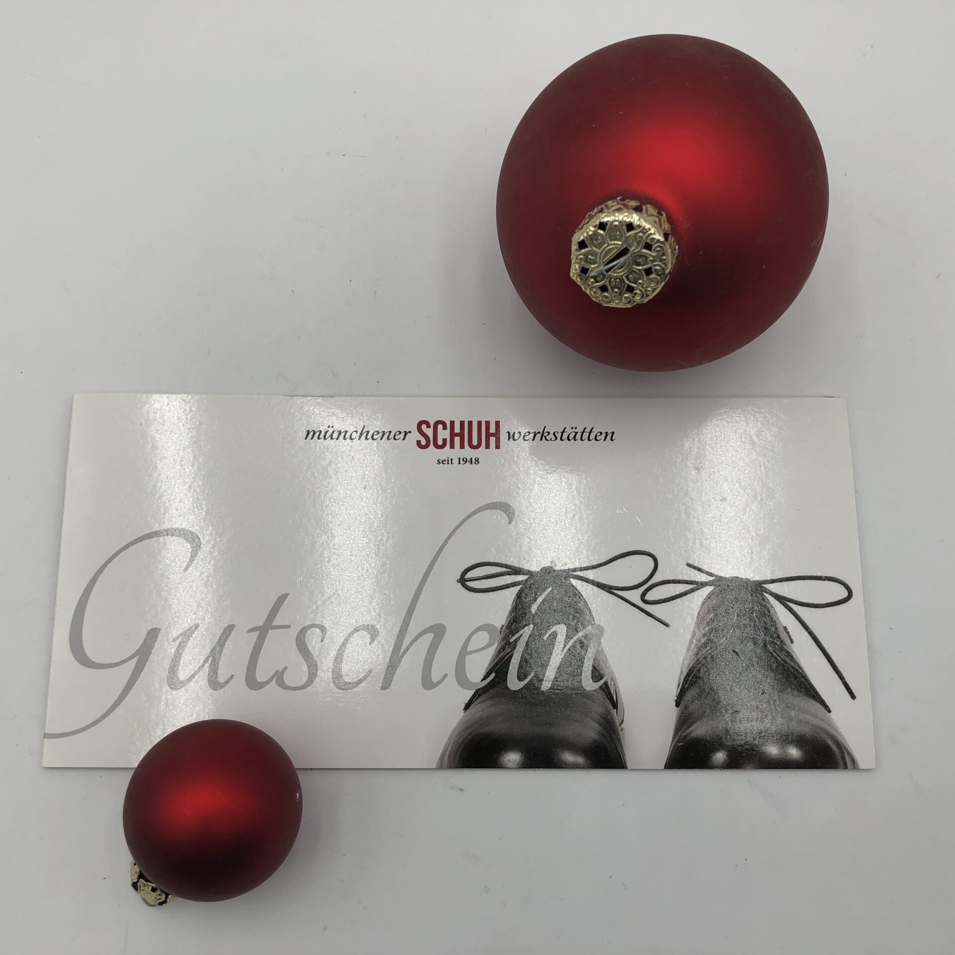 Weihnachtlicher Gutschein