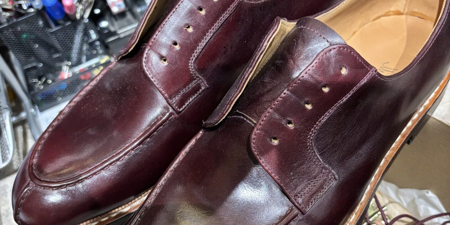 Münchener Schuhwerkstätten Norweger bordeau 3